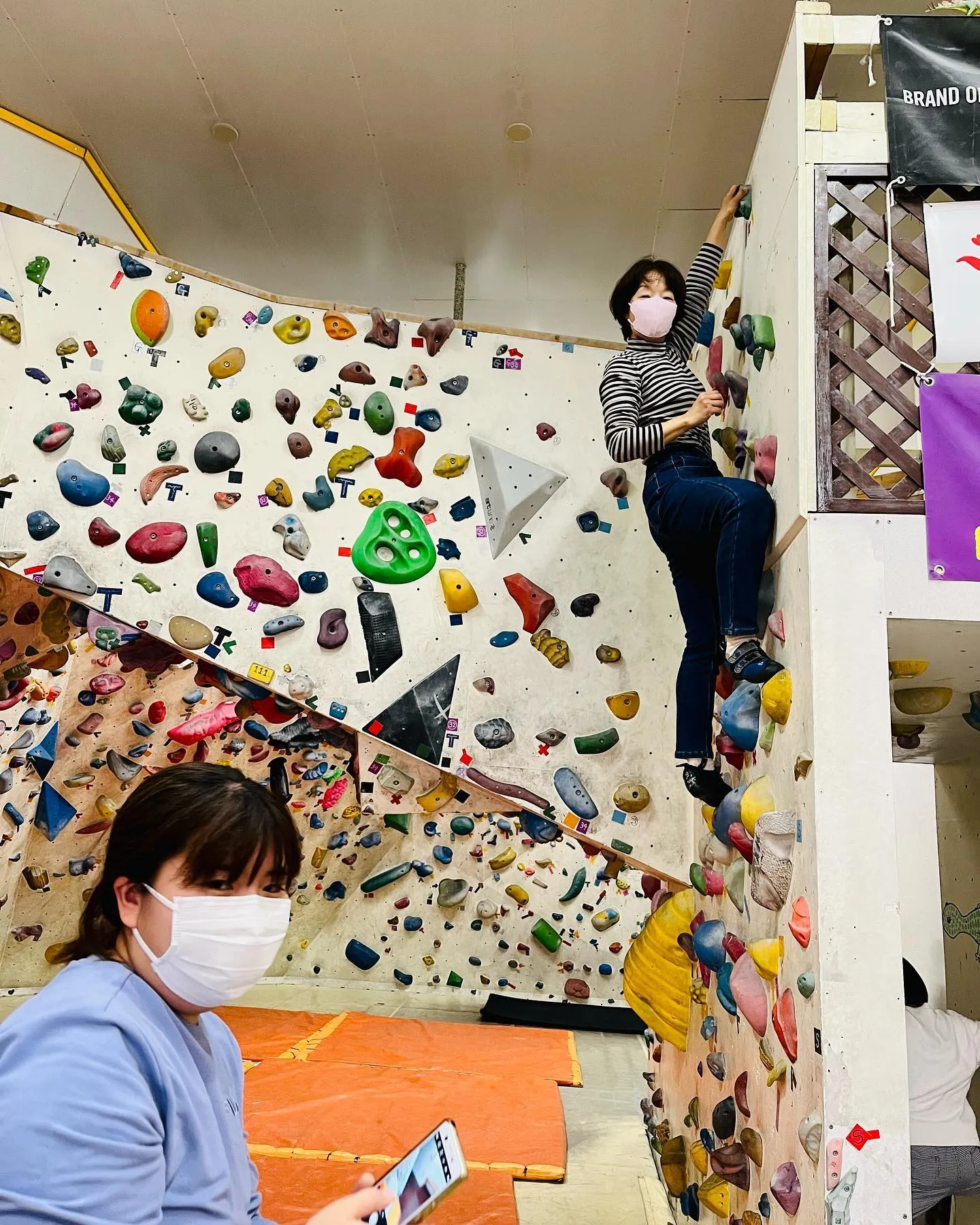 冬休み最後はクライミングジムソ...