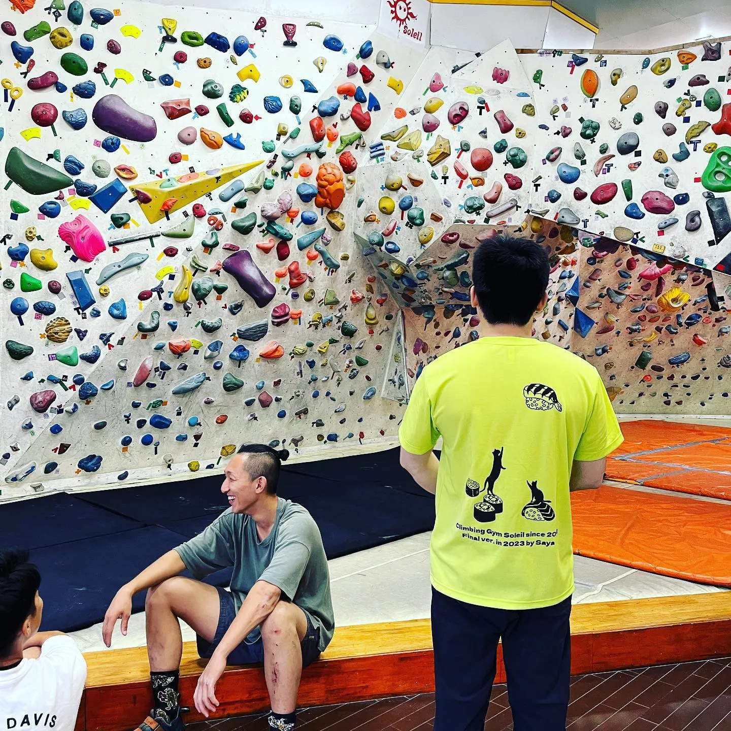 @climbing_gym_soleil 名古屋長久手のボル...