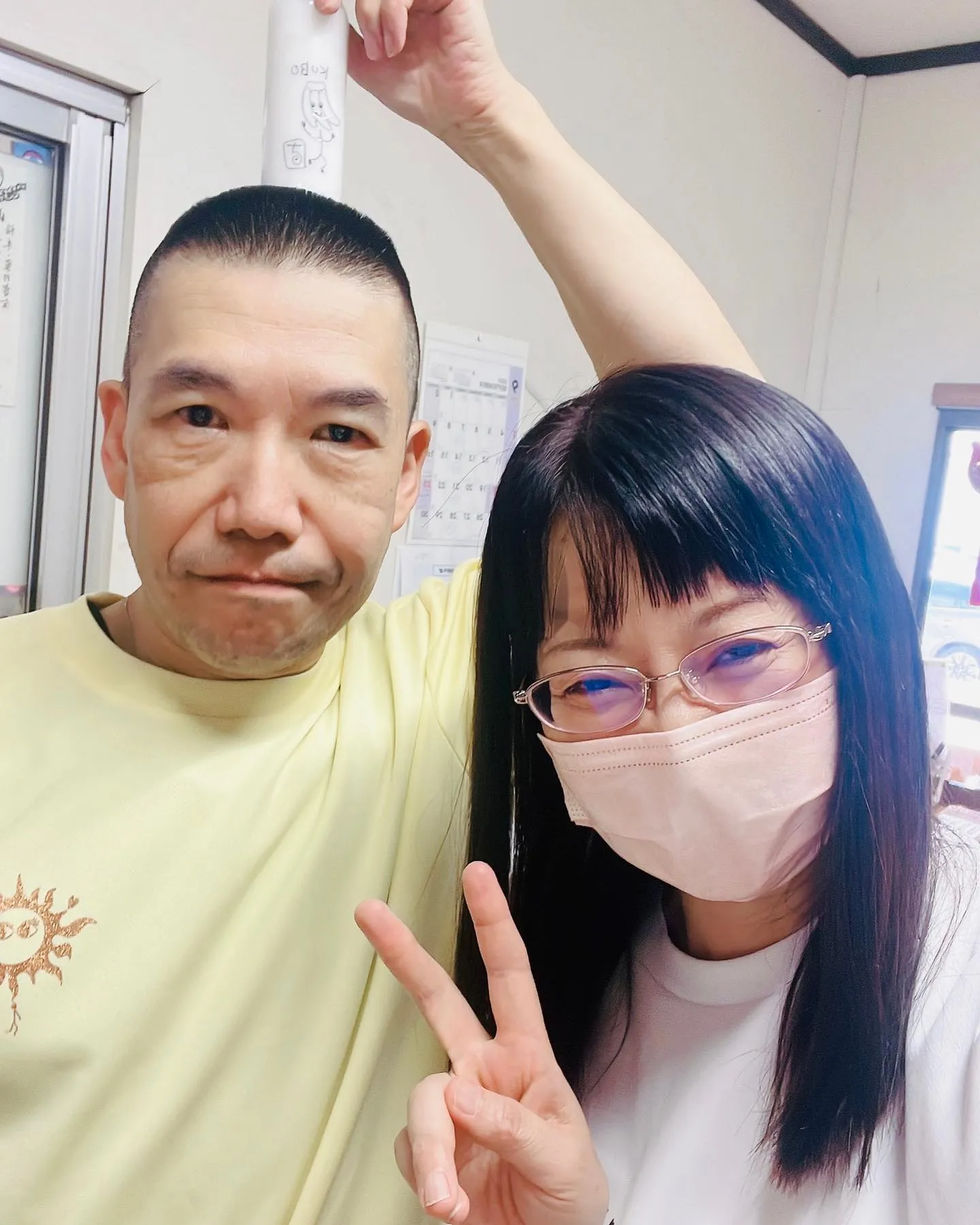 こんにちは😊今日は久々のKさんがご来店！